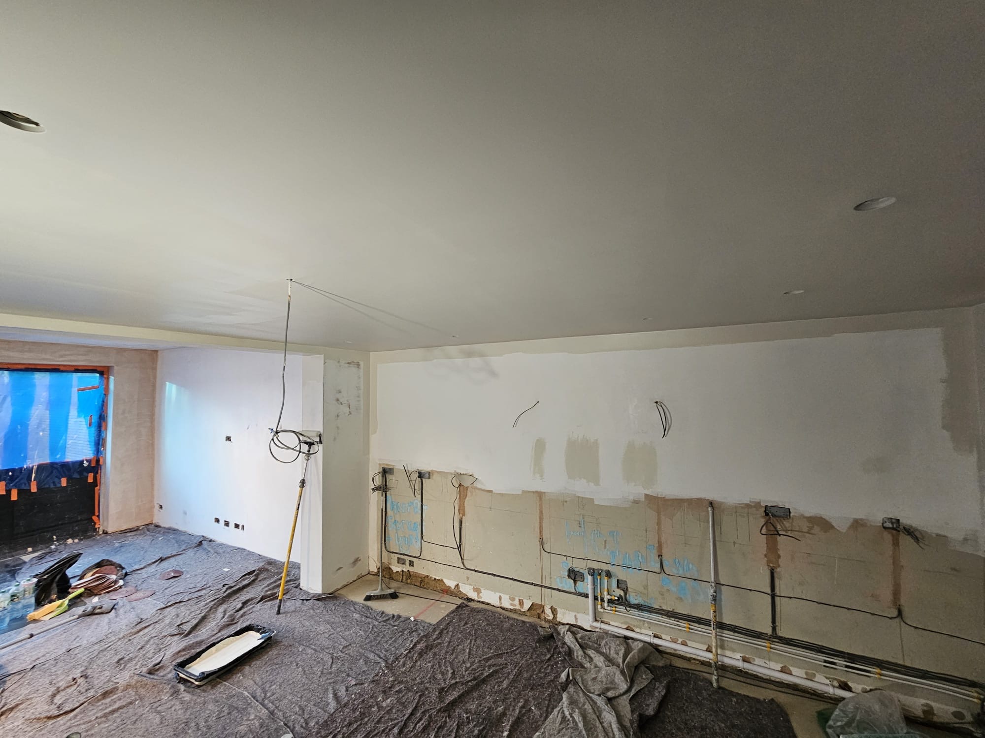 Interior painting project by Santos Innovates Paintings
